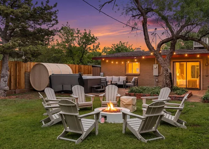Ferienhaus New Spacious Hot Tubsaunacold Plunge Sedona
