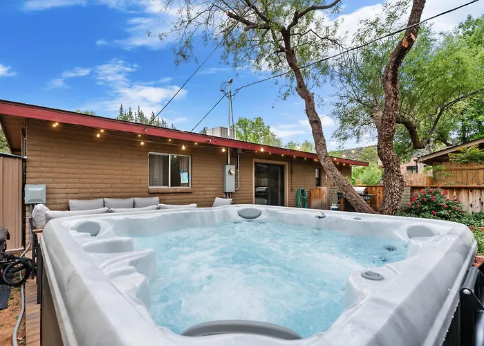 New Spacious Hot Tubsaunacold Plunge * Sedona